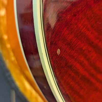 Ovation 1223-2 Typhoon III 1968/69 - Wine Red Fretless image 12