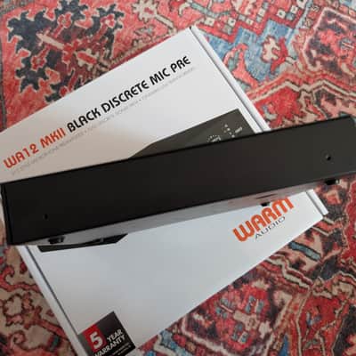 Warm Audio WA12 MKII Microphone Preamp 2019 - Present - Black imagen 6
