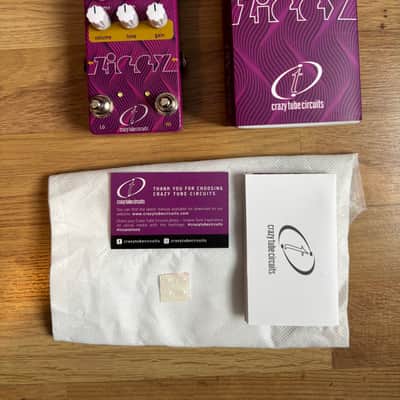 Crazy Tube Circuits Ziggy V2 Dual Overdrive/Distortion 2010s - Purple image 2