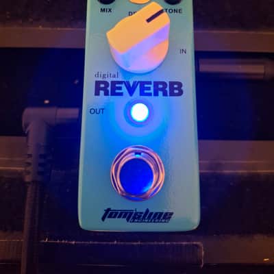 Tom's Line : Digital Reverb mini pedal, with 3 reverb modes (Room, Spring & Shimmer), 2020s image 5