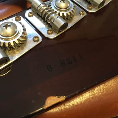 Greco TB 750 Thunderbird bass 1990 Tobacco burst classic MIJ with original leather gigbag image 15