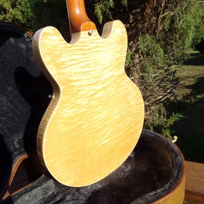 2013 Gibson ES-335 highly flamed maple - natural finish image 15