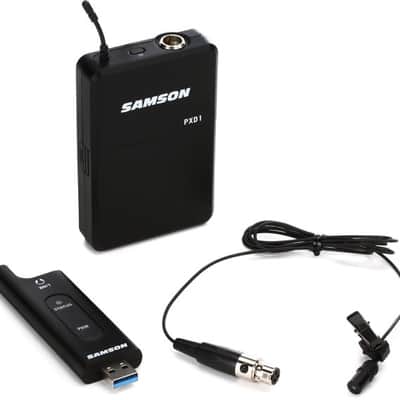 Samson XPD2 Lavalier USB Digital Wireless System with LM8 Lavalier Microphone image 2