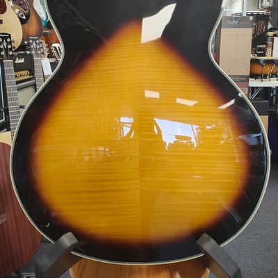Epiphone Emperor II Joe Pass Electric Guitar w/ Hardcase - Vintage Sunburst image 2