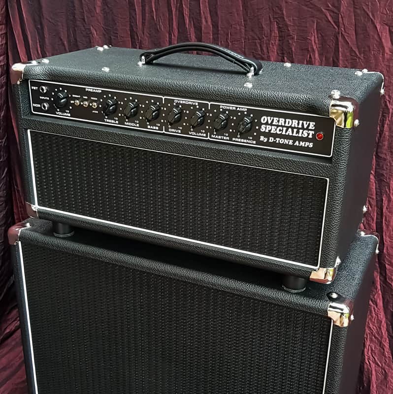 D-Tone Amps Overdrive Specialist 50w head - Black image 1