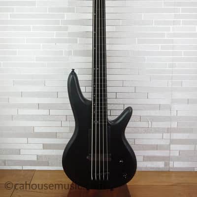 Ibanez GWB35-BKF Gary Willis Signature Soundgear Fretless - Black Flat image 12