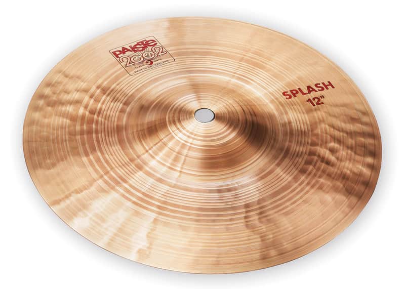 Paiste 2002 Series 12 Inch Splash Cymbal l B8 Bronze Alloy l Hand Crafted in Switzerland l Model 1062212 image 1