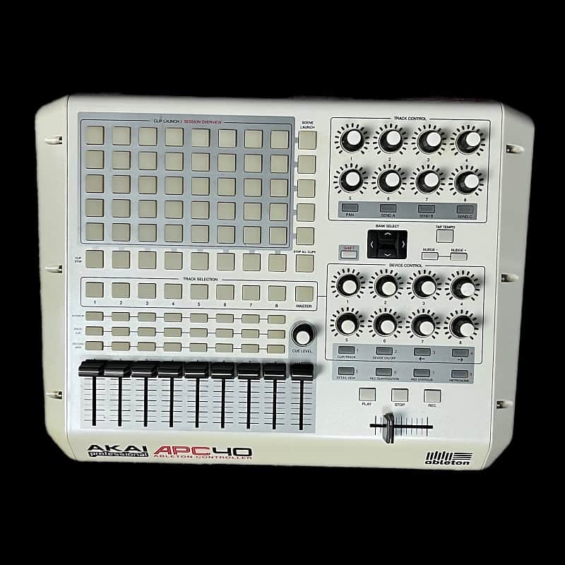 Akai professional APC 40 (APC40) 限定版ホワイト Akai Production APC40 White Ableton Performance Controller Midi