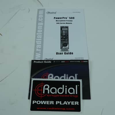 Radial PowerPre 500 Series Mic Preamp Module 2010s - Blue image 4