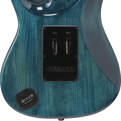 Ibanez AZ447P1QM-COB Premium AZ Electric Guitar 7-String - Cosmic Blue + Gig Bag image 8