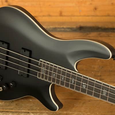 Schecter SLS Evil Twin-4 Bass - Ebony - Satin Black image 5