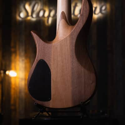 Fodera Monarch 5 Elite 38th Anniversary Zebrawood 2022 image 11
