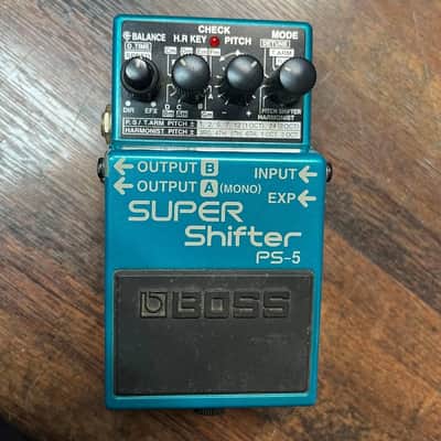 Boss PS-5 Super Shifter 1990 Grey Label RARE Mint Cond. image 1