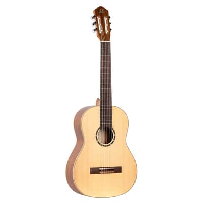 Ortega R121 Family Series 4/4 Classical Guitar 6 String - Mahogany Natural + Gigbag image 3