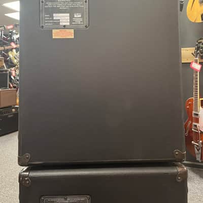 Trace Elliot AH2007S Amp Head-2103X 210 Speaker Cab-1153T 115 Speaker Cab SMX Dual Compressor Complete Vintage Stack 1996 - Black image 18