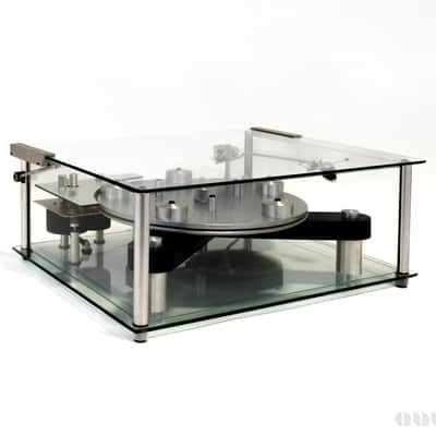 Vintage / Transcriptors Skeleton // Glass Cased Turntable / Hana SH Cart Bild 4