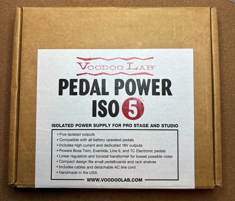 Voodoo Lab Pedal Power Iso 5