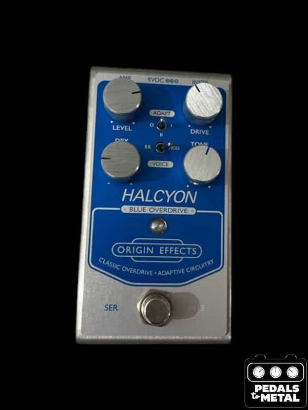 Origin Effects Halcyon Blue Overdrive 2024 - Present - Silver / Blue - X18234 image 1