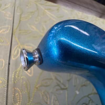 Assassin Stratocaster style electric guitar. - Blue Sparkle. image 16