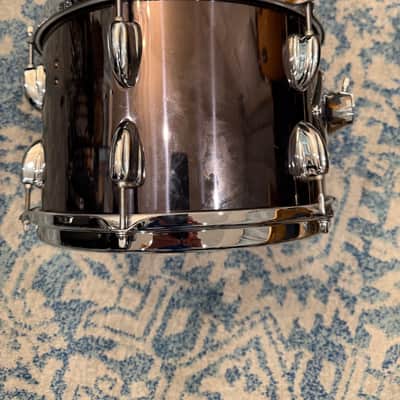 Slingerland 8 x 12" Rack Tom (3-ply), Early 70's - Black Chrome image 4