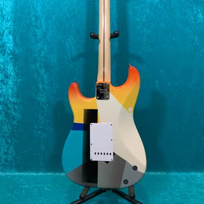 Crash 1 Eric Clapton Fender Stratocaster guitar 2021 - Hand Painted Strat vintage design non standard made in USA one image 10