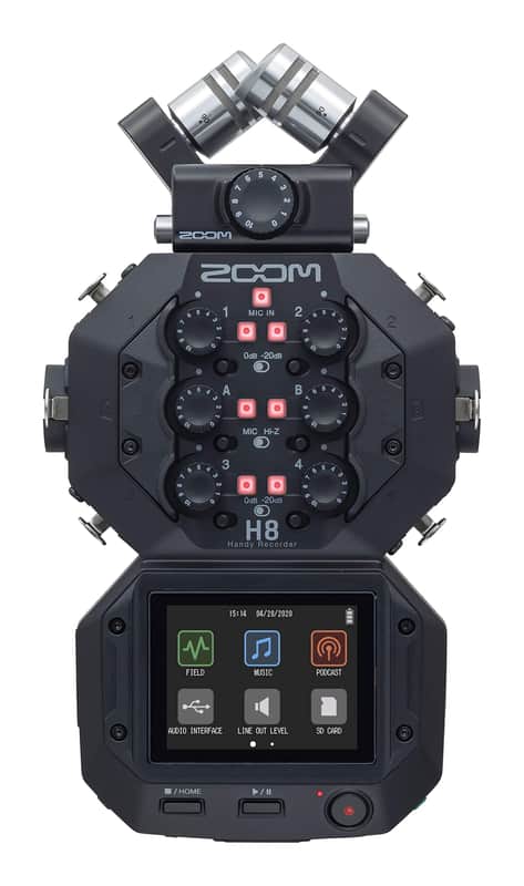 Zoom H8 12 Track Handy Recorder image 1