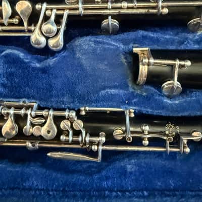 La Margue brand wood Oboe with case. Made in France image 3