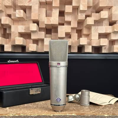 Vintage Neumann U 87 Condenser Microphone. All Original 1975. U87. SN 24582 image 1