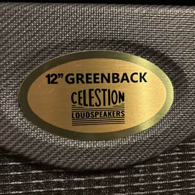 Custom combo amp: modified Knight KN3245 with custom Celestian Greenback cabinet! One of a kind killer rig image 7