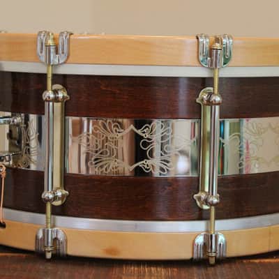 San Francisco Drum Co. 1906 - 2006 Earthquake & Fire Commemorative Snare Drum. #2 of 10. - San Franc image 5