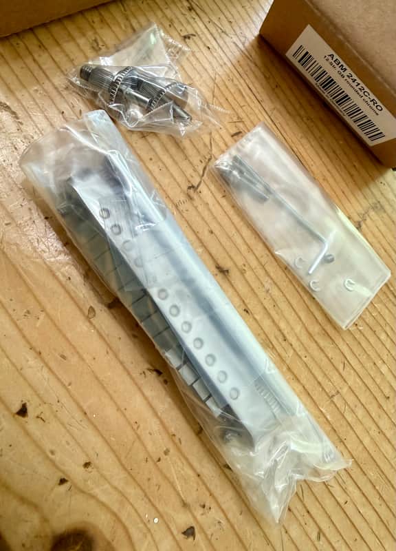 12-saddle Tune-O-Matic bridge for Rickenbacker 660/12 and 1993Plus image 1