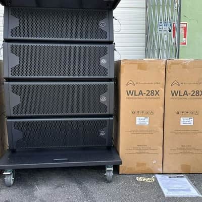 (4) Wharfedale Pro WLA-28x 2x8" Passive Line Array Speaker #7016 (THS) image 4