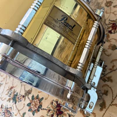 14” x 6.5” Pearl Free Floating Brass Snare [Japan] image 9