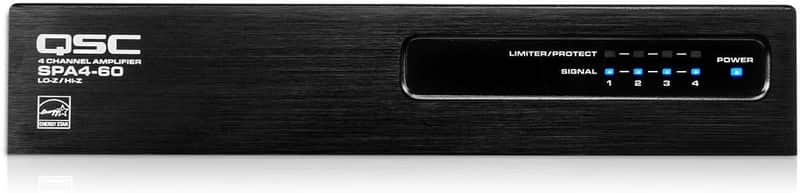 QSC SPA460 SPA SER ENERGY STAR 4CH POWER AMP image 1