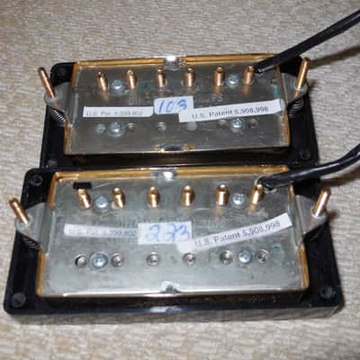 DiMarzio 36th Anniversary DP103G  Neck and DP223G Bridge Pickup Set image 2