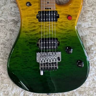 EVH 5150® Series Deluxe QM Series Electric Guitar , Baked Maple, Limeade Zest image 1