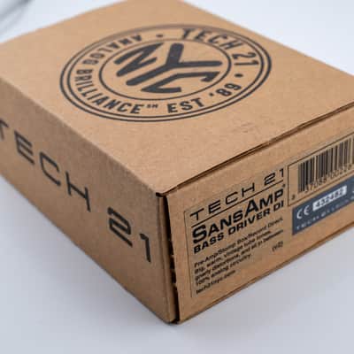 Tech 21 Sansamp Bass Driver D.I. V2 2016 - Present - Black image 4