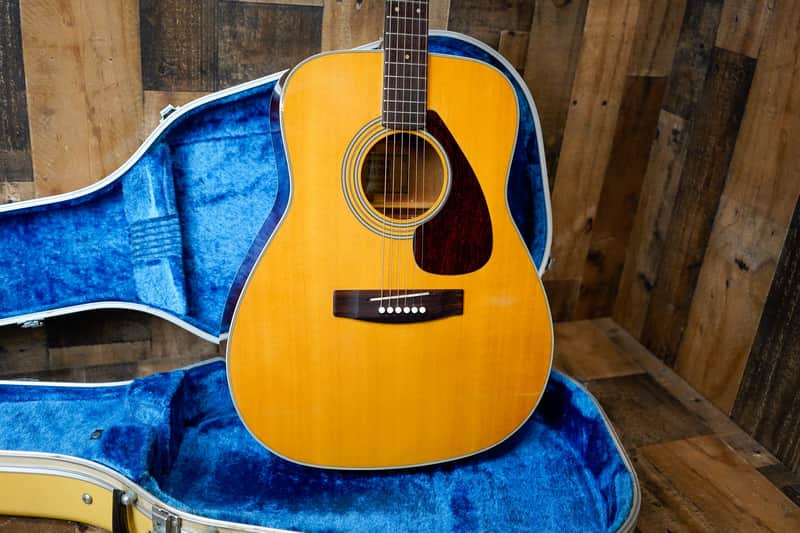 Yamaha FG-240 1970s Acoustic Guitar Made in Japan MIJ w/ Hard | Reverb