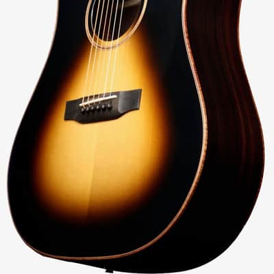 Bedell Coffee House Dreadnought Adirondack Spruce / East Indian Rosewood with K&K Pure Mini #324012 image 3