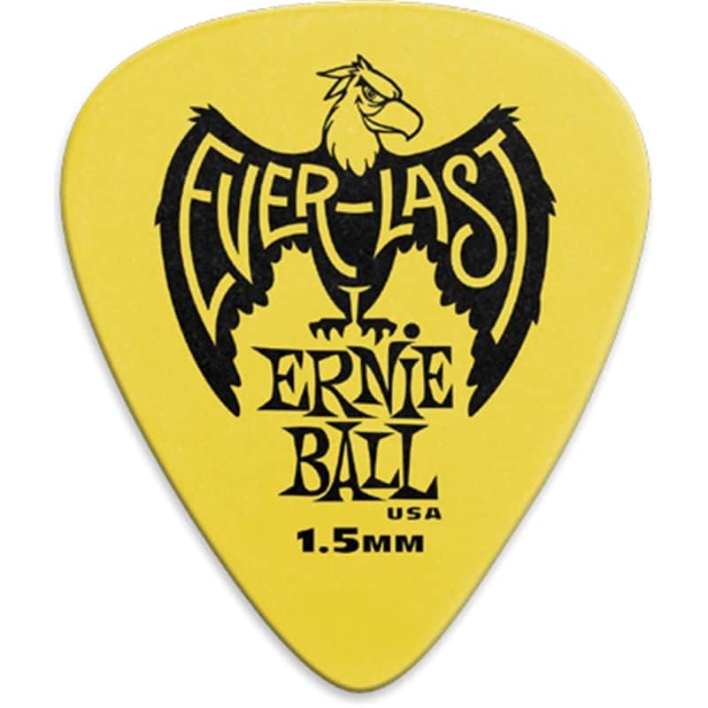 Ernie Ball P09195 Everlast Delrin Guitar Picks - 1.5mm (12-Pack) image 2