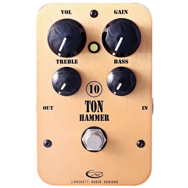 ギター J.Rockett Audio Designs / 10TON HAMMER J. Rockett 10 Ton Hammer Distortion | Reverb