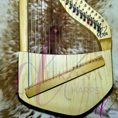 Dukona 22-Strings Airplane Cabin Fit Lyre Harp (Maple) 2026 - Maple image 1