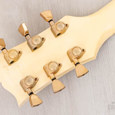 1988 Gibson Les Paul Custom Vintage Guitar Alpine White w/ Bigsby B7, Tim Shaw PAFs & Case image 5
