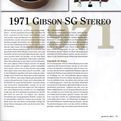 Gibson SG Deluxe 1971 Stereo, Walnut image 9