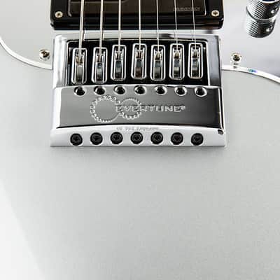 Used ESP Custom Shop Ken Susi M-II 7 String Prototype Silver Metallic image 6