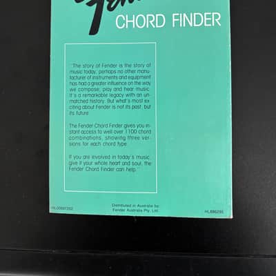 Fender Chord Finder 1975 - Soft Cover image 2