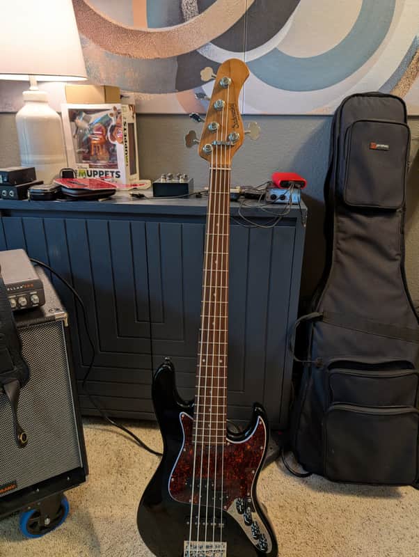 Sadowsky Sadowsky MetroExpress 21-Fret Hybrid PJ 5-string Bass 2025 - Piano Black image 1