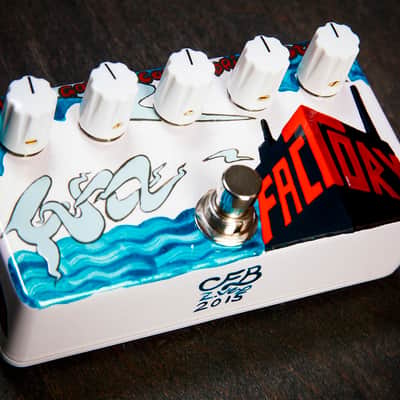 Zvex 20th Anniversary Hand-Painted Fuzz Factory