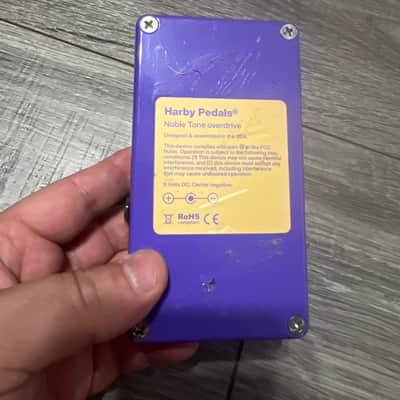 Harby Pedals Noble Tone 2023 - Present - Purple image 2