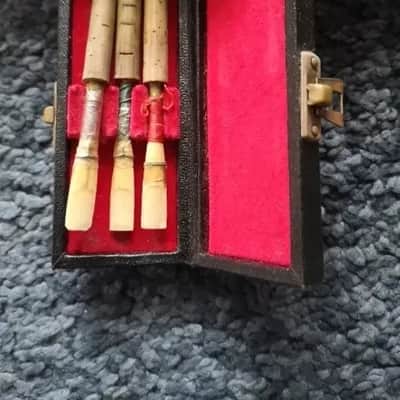 Hans Kreul (Tubingen) Grenadilla Blackwood Oboe with Case RARE image 4